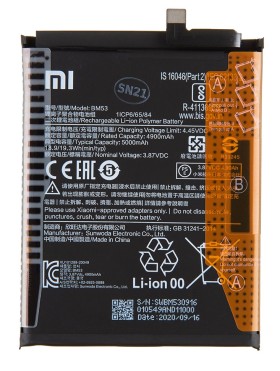 Originálna batéria Xiaomi BM53 5000mAh (Service Pack) pre Xiaomi Mi 10T / 10T Pro.