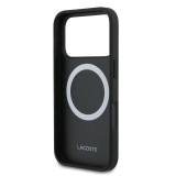 Lacoste PVC Blend MagSafe Zadní Kryt + Peněženka pro iPhone 17 Pro Max Brown