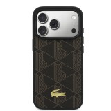 Lacoste PVC Blend MagSafe Zadní Kryt + Peněženka pro iPhone 17 Pro Brown