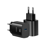 Swissten Síťový Adaptér Edge GaN 1x USB-C PD 20W černá