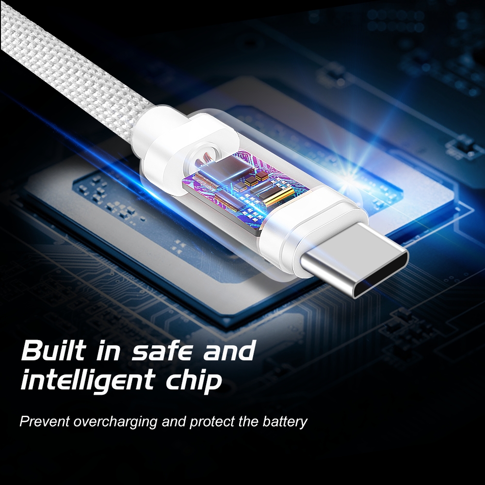 Datový Kabel Swissten Textile USB-C / USB-C 0.2 M stříbrná