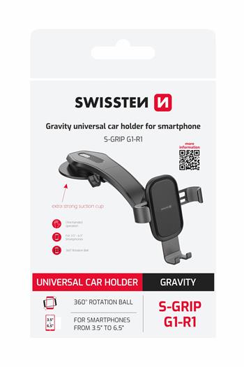 Gravity držák do auta SWISSTEN S-GRIP G1-R1