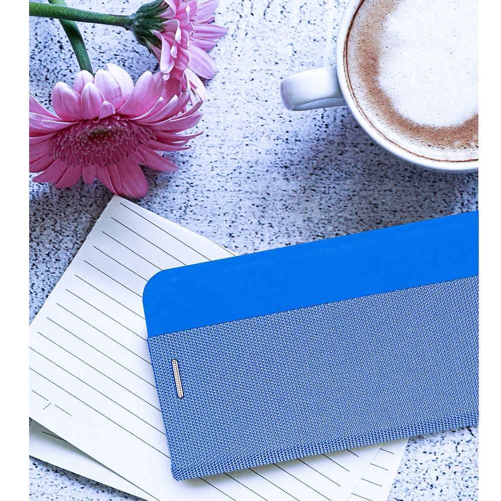SENSITIVE Book case for SAMSUNG A37 5G light blue