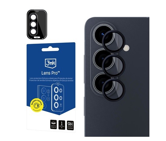 Ochrana kamery 3mk Lens Protection PRO pro Samsung Galaxy S26, black