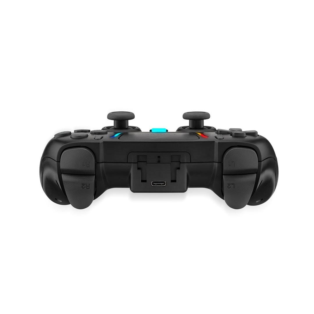 Evolveo Ptero2, bezdrátový gamepad pro PC, PS3/4/5, iOS, Android, Switch, černá