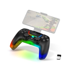 Evolveo Ptero2, bezdrôtový gamepad pre PC, PS3/4/5, iOS, Android, Switch, čierna