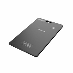 Swissten Find Card šikovný lokátor s funkciou Apple Find My čierna