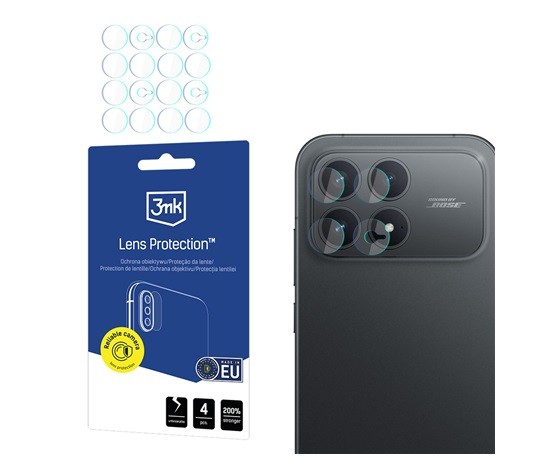 Ochrana kamery 3mk Lens Protection pro Poco F8 Pro (4ks)