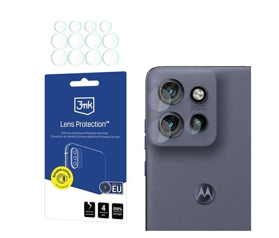 Ochrana kamery 3mk Lens Protection pro Motorola Edge 50 Neo (4ks)