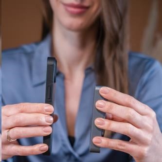 3mk ochranné pouzdro Smoke MagCase pro Apple iPhone 16e