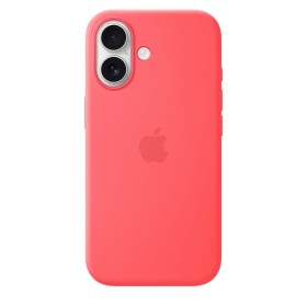 Puzdro Silicone Case with MagSafe pre Apple iPhone 17, bright guava