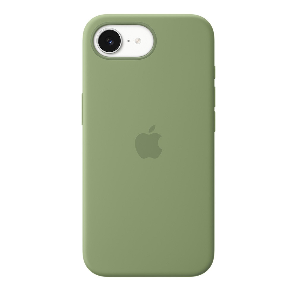 Puzdro Silicone Case with MagSafe pre Apple iPhone 17e, light moss