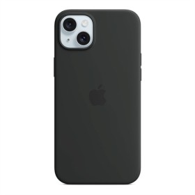 Puzdro Silicone Case with MagSafe pre Apple iPhone 15 Plus, black