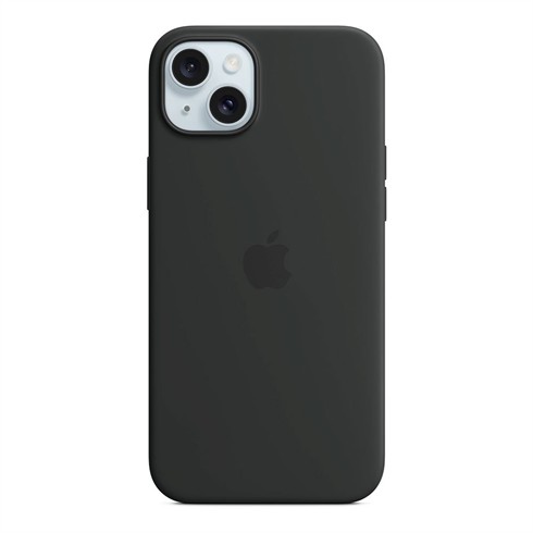 Puzdro Silicone Case with MagSafe pre Apple iPhone 15 Plus, black