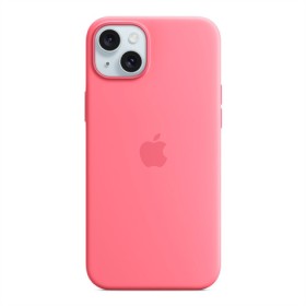Puzdro Silicone Case with MagSafe pre Apple iPhone 15 Plus, pink
