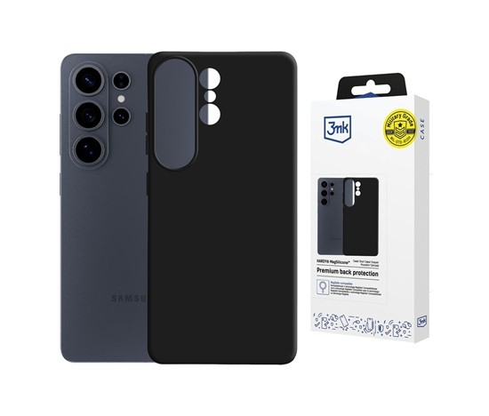 Ochranný kryt 3mk Hardy MagSilicone pro Samsung Galaxy S26 Ultra, black