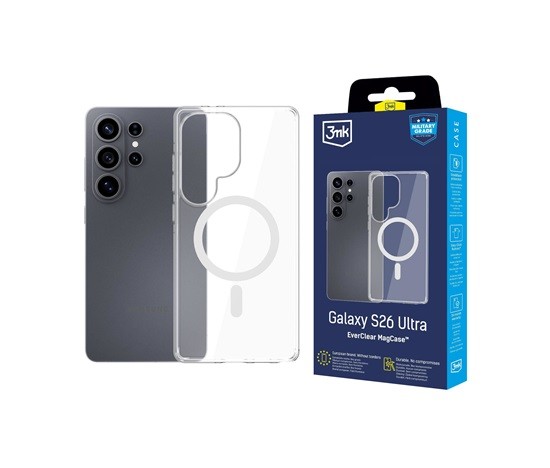3mk ochranný kryt EverClear MagCase pro Samsung Galaxy S26