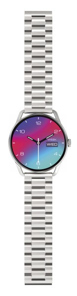 Aligator Watch AMOLED Pro stříbrná