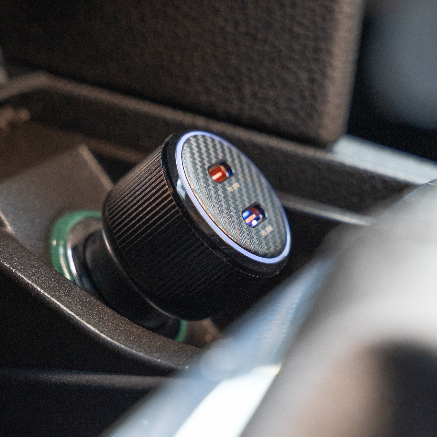 Swissten CL Adaptér 2x USB-C PD, 50W černá + USB-C / USB-C, 1m kabel