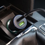 Swissten CL Adaptér USB-C PD + USB-A, 38W černá