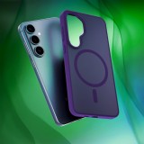 3mk ochranné pouzdro Smoke MagCase pro Samsung Galaxy S26+, fialová