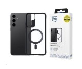Ochranné pouzdro 3mk Satin Armor MagCase pro Apple iPhone 17, transparentní / černá