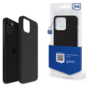 Ochranný kryt 3mk Silicone Case pre Apple iPhone 17, čierna