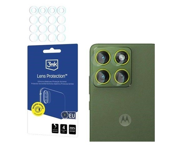 Ochrana kamery 3mk Lens Protection pro Motorola Edge 70 (4ks)