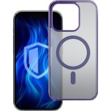 Ochranný kryt 3mk Frosty MagCase pro Apple iPhone 17 Pro Max, fialová