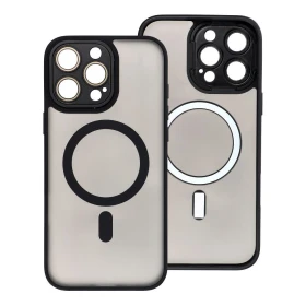 Zadný kryt VARIETE MAG COVER Case compatible with MagSafe pre Samsung Galaxy S26 Ultra, čierna