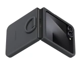 EF-PF741TBE Samsung Silikonový Kryt s Kroužkem pro Galaxy Z Flip 6/7 FE Black