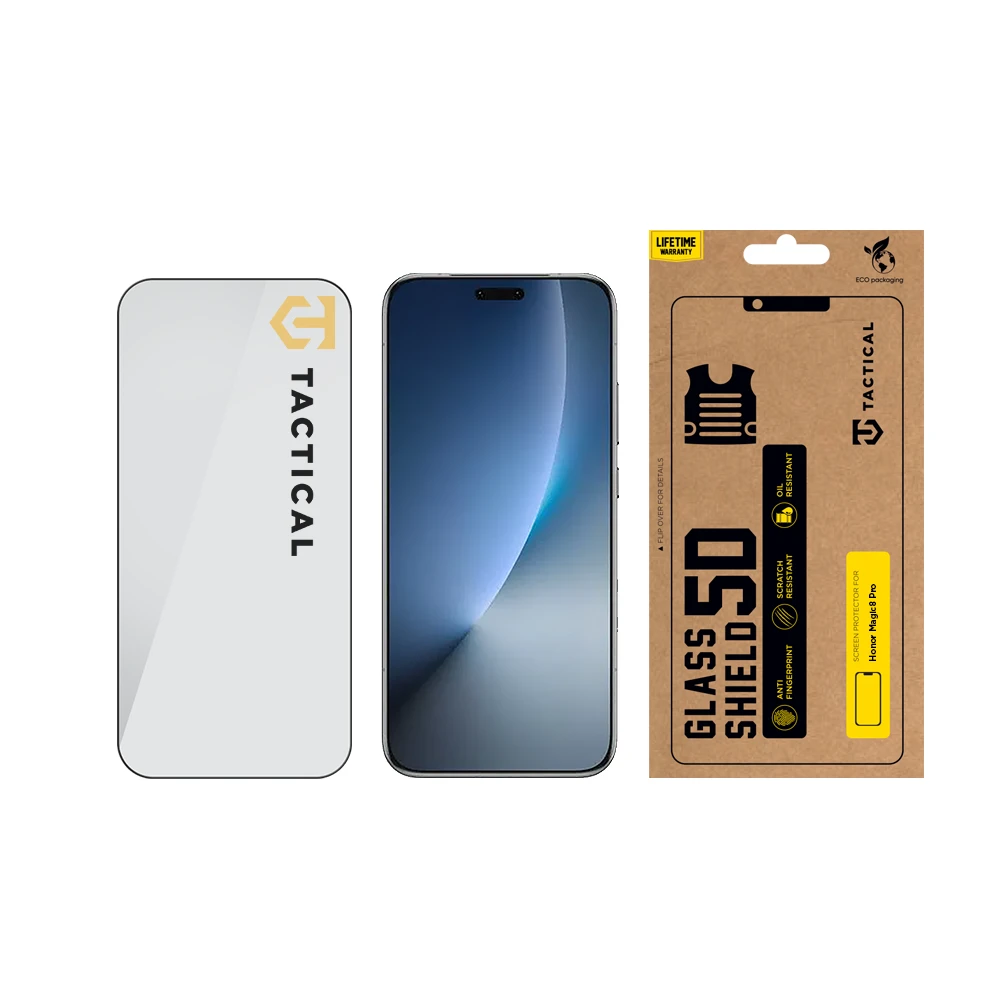 Tactical Glass Shield 5D sklo pro Honor Magic8 Pro Black