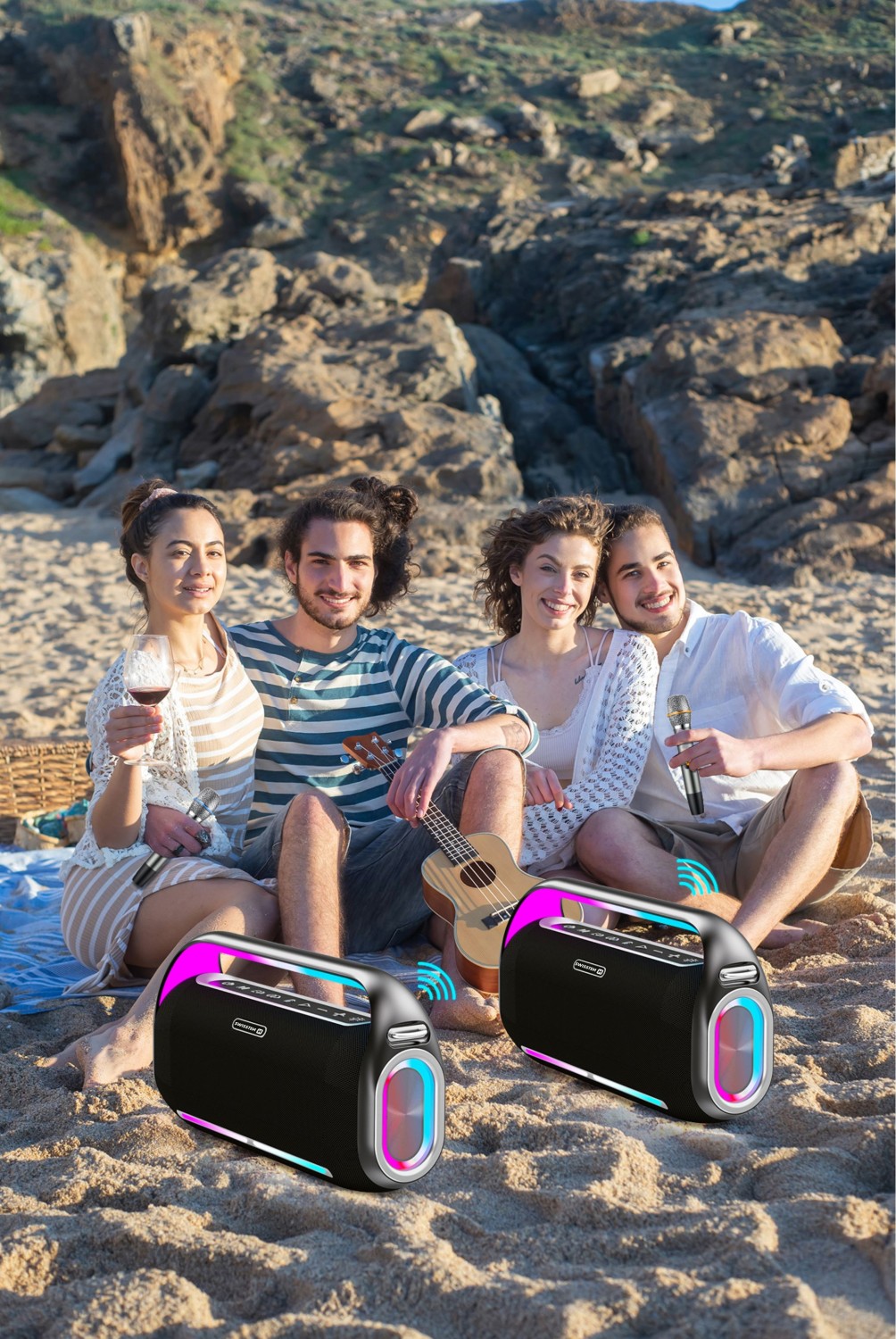 Swissten Harmony 200W černá