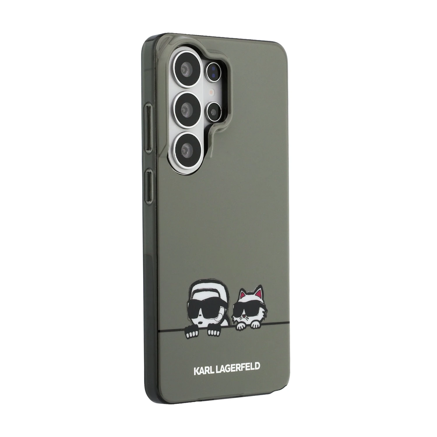 Karl Lagerfeld IML K&CH Peekaboo Logo Magnetic Zadní Kryt pro Samsung Galaxy S26 Ultra Black