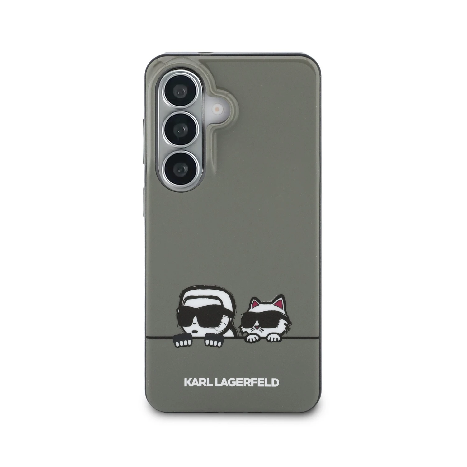 Karl Lagerfeld IML K&CH Peekaboo Logo Magnetic Zadní Kryt pro Samsung Galaxy S26 Black