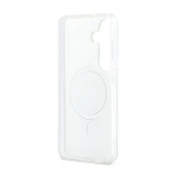 Karl Lagerfeld IML K&CH Back Logo Magnetic Zadní Kryt pro Samsung Galaxy S26 Transparent