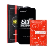 6D Pro Veason Glass - for Motorola G57 black