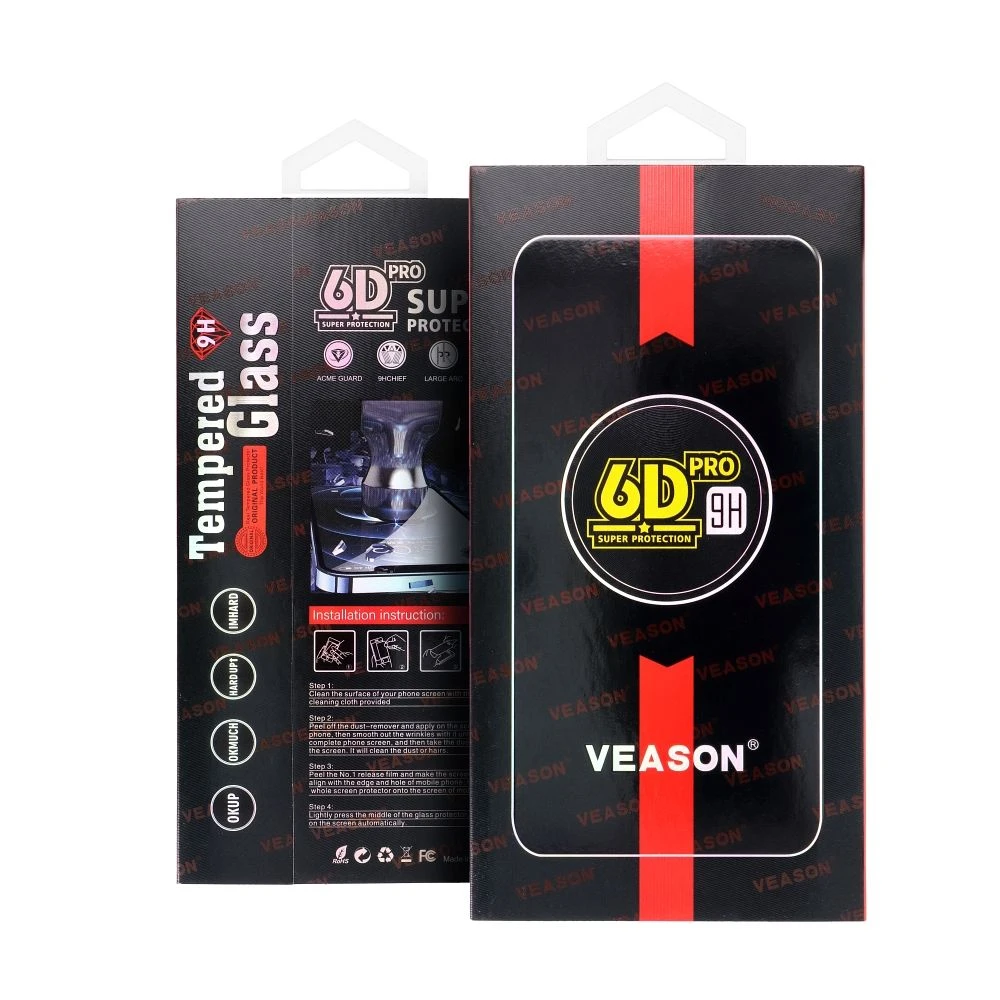 6D Pro Veason Glass - for Motorola G57 black