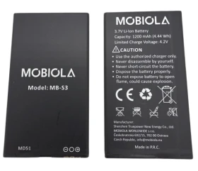 Batéria MB-S3 pre telefón MOBIOLA MB2400, Li-Ion, 1200 mAh