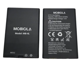 Batéria MB-4L pre telefón MOBIOLA MB4120, Li-Ion, 1400 mAh