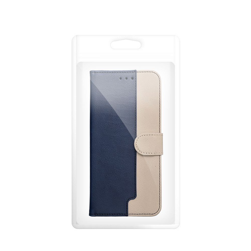 Flipové pouzdro Split Book case pro Apple iPhone 17 Pro, navy cream