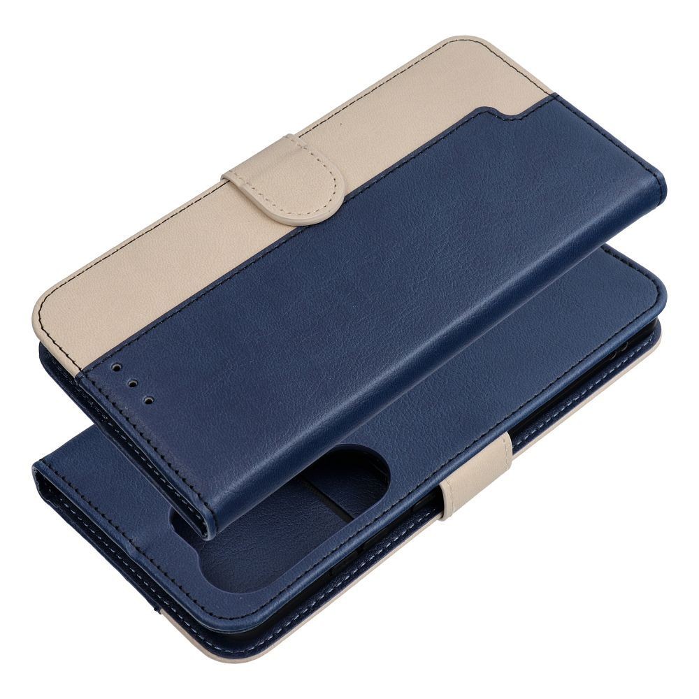 Flipové pouzdro Split Book case pro Samsung Galaxy A57, navy cream