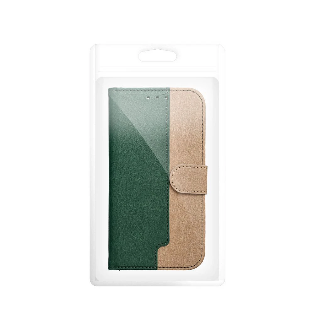 Split Book case for IPHONE 17 green gold