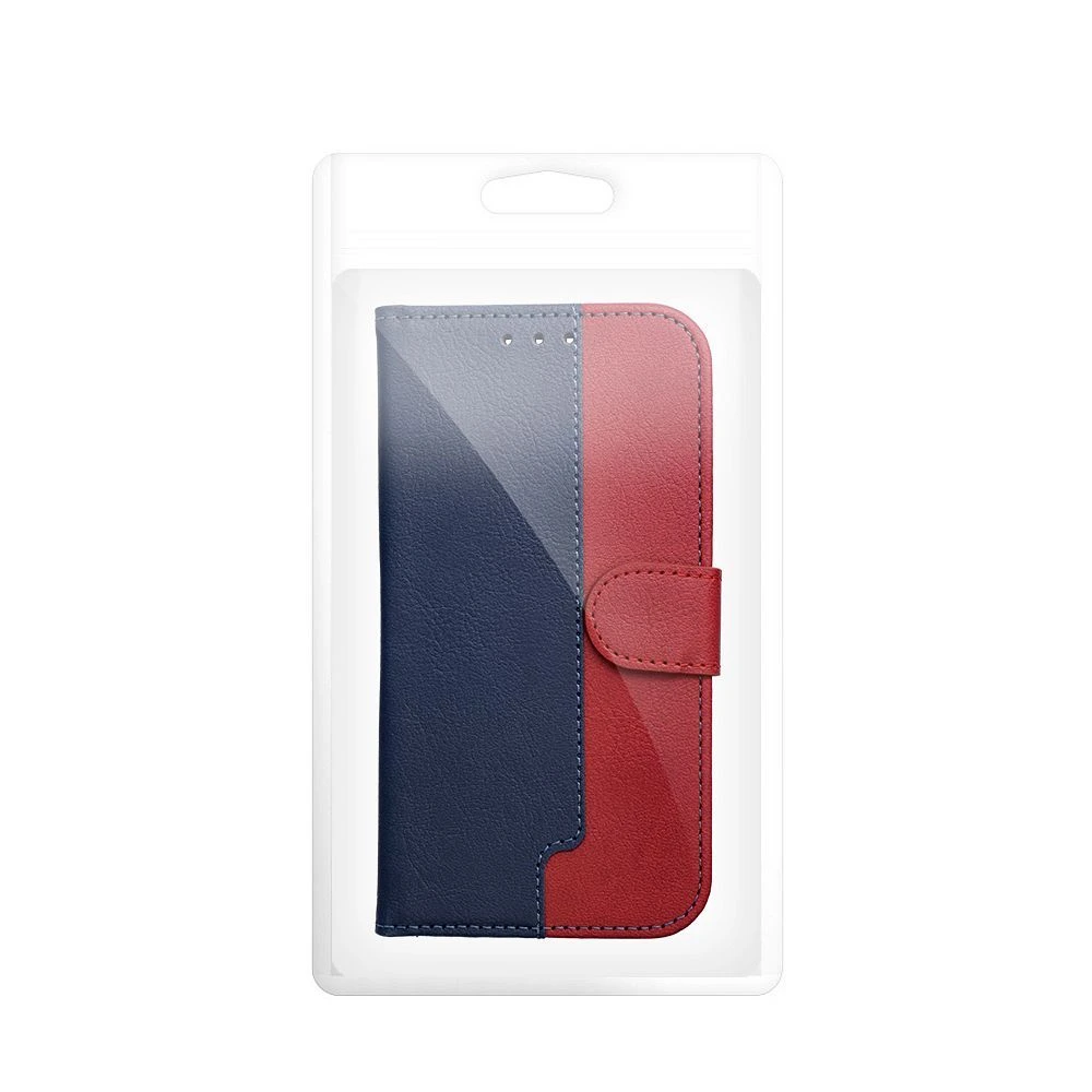 Split Book case for IPHONE 17 PRO MAX navy red