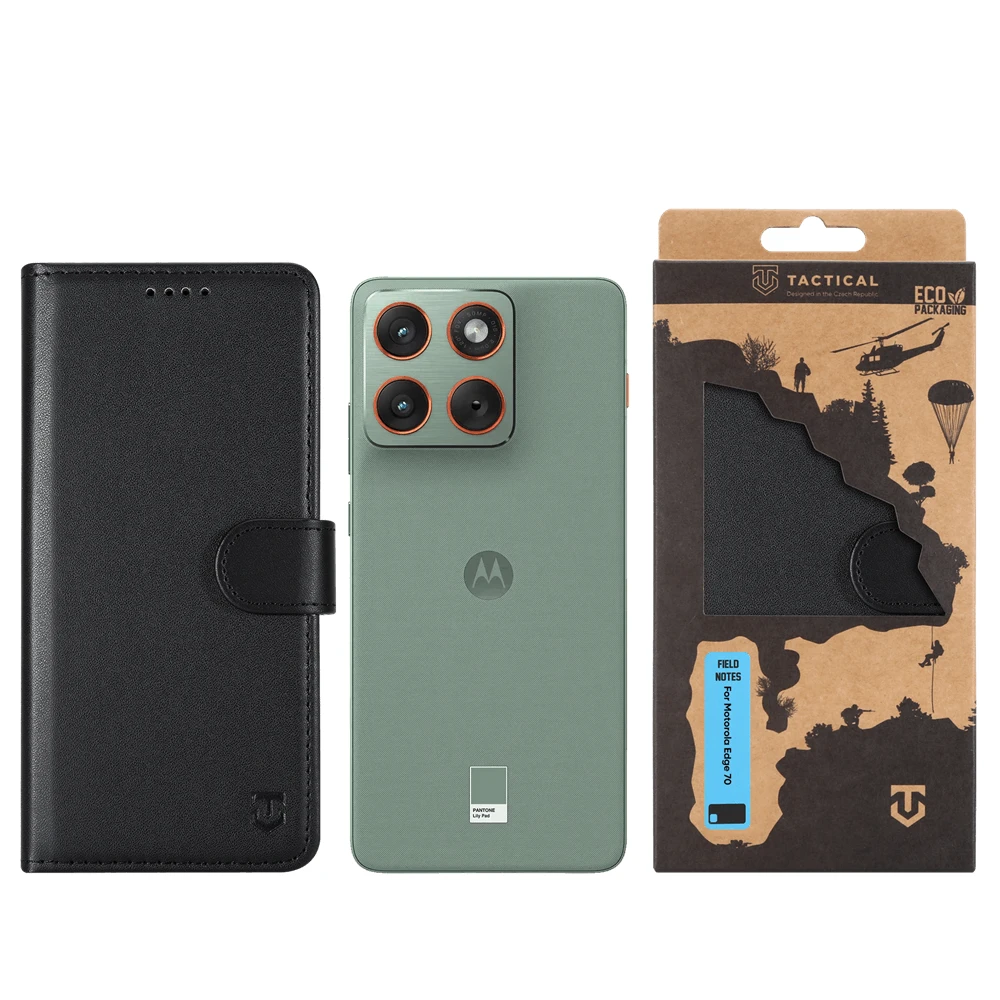 Tactical Field Notes pro Motorola Edge 70 Black