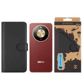 Flipové púzdro Tactical Field Notes pre Honor Magic8 Lite, čierna
