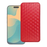 Flip case for Samsung A17 Cubic Book red