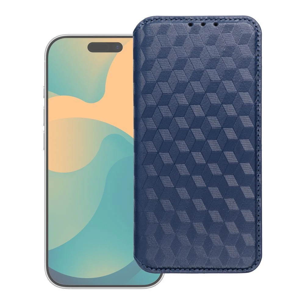 Flip case for Samsung A57 Cubic Book blue