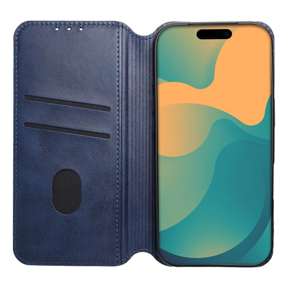 Flip case for Samsung A17 Cubic Book blue