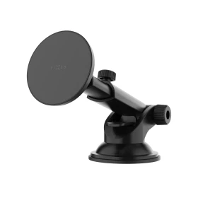 Magnetický držiak FIXED MagCircle XL s prísavkou na sklo, alebo palubnú dosku a podporou MagSafe, čierna